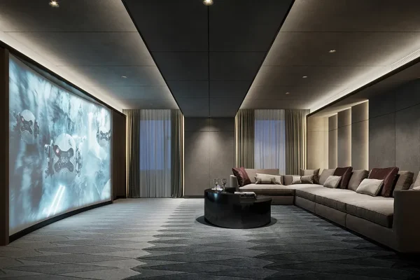 Home theater decoration