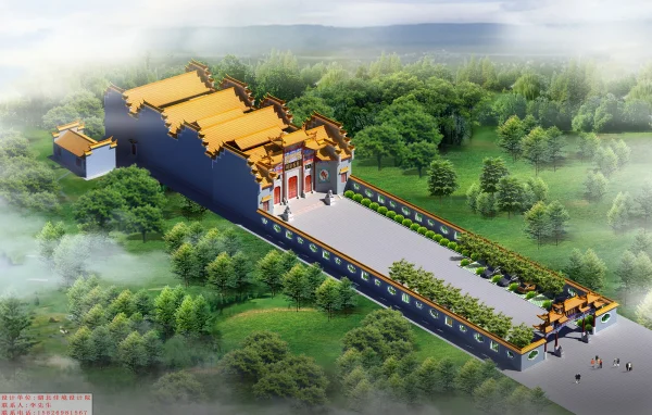 The ancestral halls in Jiangxi Province