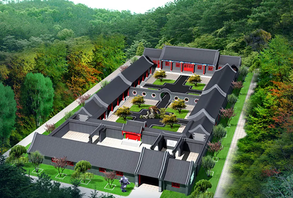 17.5*15.4 Three floors with a garage