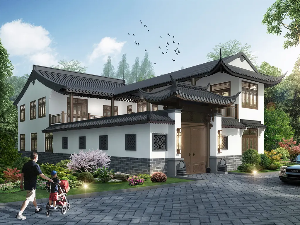 traditional courtyard houses