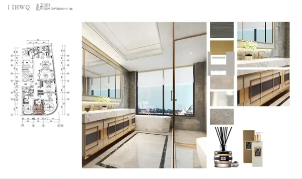 Bathroom renovation drawings