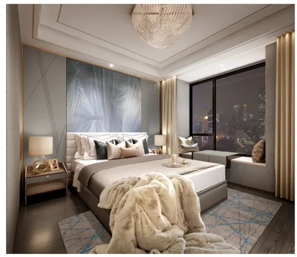 Double - glazed bedroom