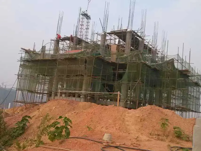 Main structure of the first floor