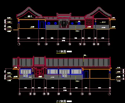 四合院5 四合院 CAD 圖紙 1